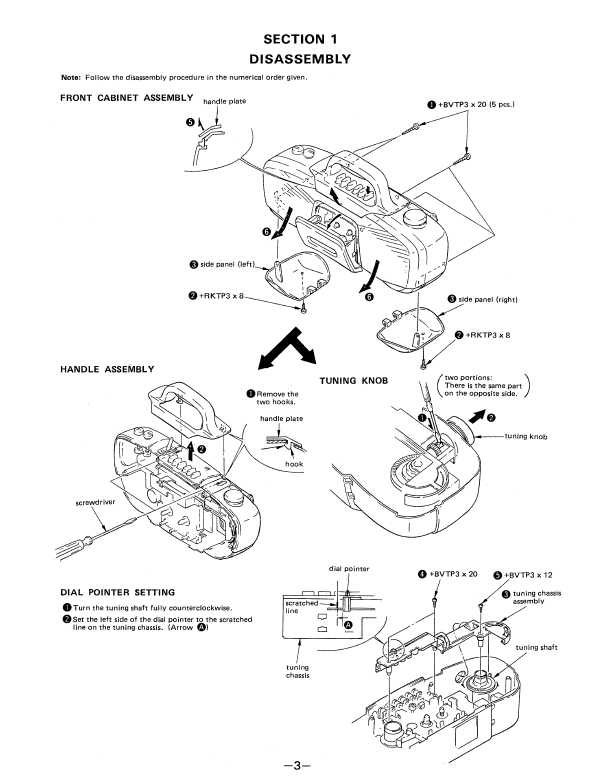 Сервисная инструкция Sony CFS-902