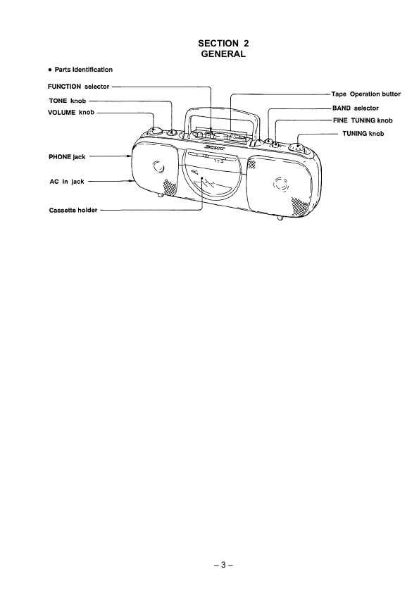 Сервисная инструкция Sony CFS-E10S