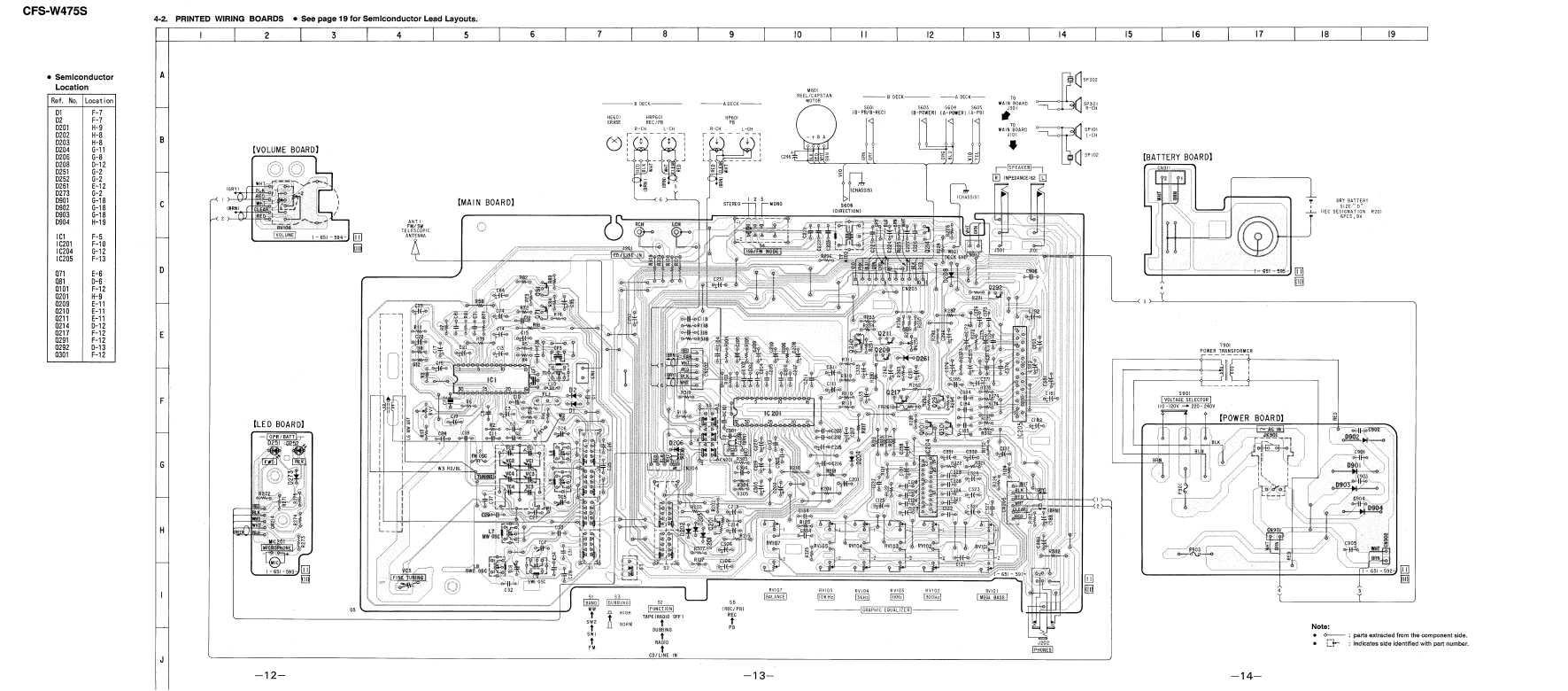 Сервисная инструкция Sony CFS-W475S