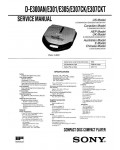 Сервисная инструкция Sony D-E300, D-E301, D-E305, D-E307