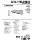 Сервисная инструкция Sony DVP-NS71HP, DVP-NS75H, DVP-NS76H