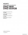 Сервисная инструкция SONY DWZ-M50, 1st-edition