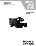 Сервисная инструкция SONY DXC-537P VOL.1, REV.2