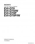 Сервисная инструкция SONY EVI-D70