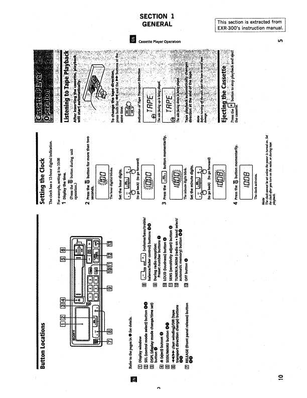 Сервисная инструкция Sony EXR-300, XR-3500MK2