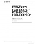 Сервисная инструкция SONY FCB-EX47L