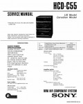 Сервисная инструкция SONY HCD-C55