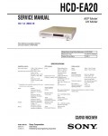 Сервисная инструкция Sony HCD-EA20 (DAV-EA20)