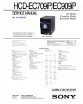 Сервисная инструкция Sony HCD-EC709IP, HCD-EC909IP