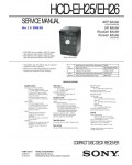 Сервисная инструкция Sony HCD-EH25, HCD-EH26