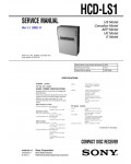 Сервисная инструкция Sony HCD-LS1 (CMT-LS1)
