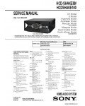 Сервисная инструкция SONY HCD-SHAKE99, SHAKE100 V1.2
