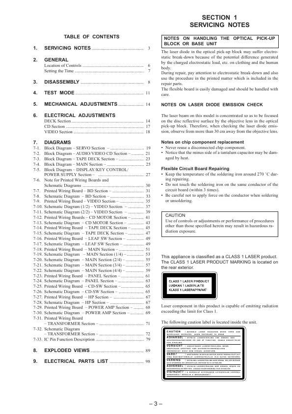 Сервисная инструкция Sony HCD-V717 (MHC-V717)