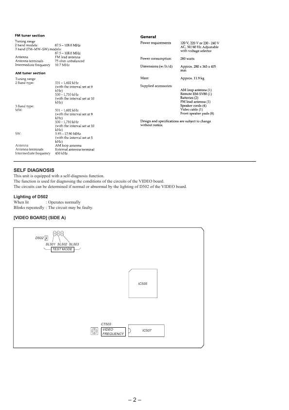 Сервисная инструкция Sony HCD-V818 (MHC-V818)