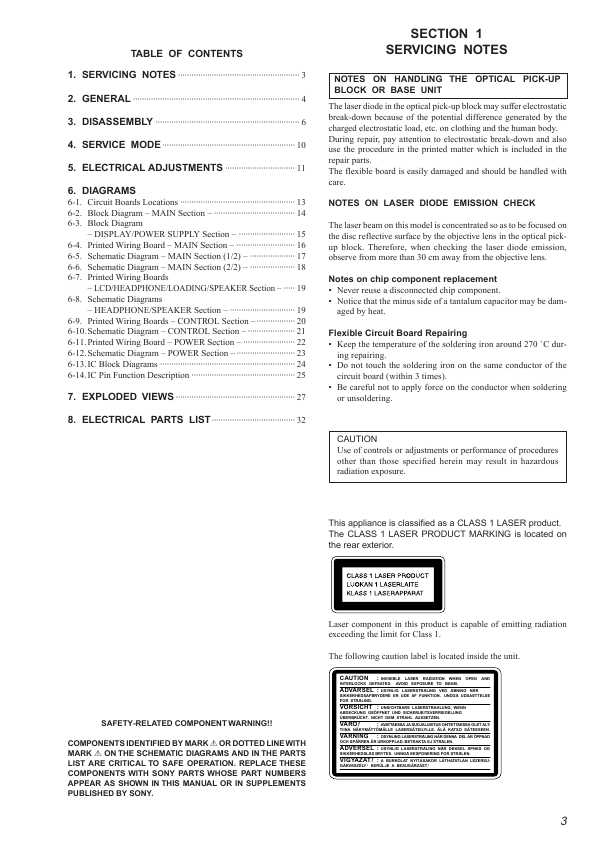 Сервисная инструкция Sony HCD-VP11
