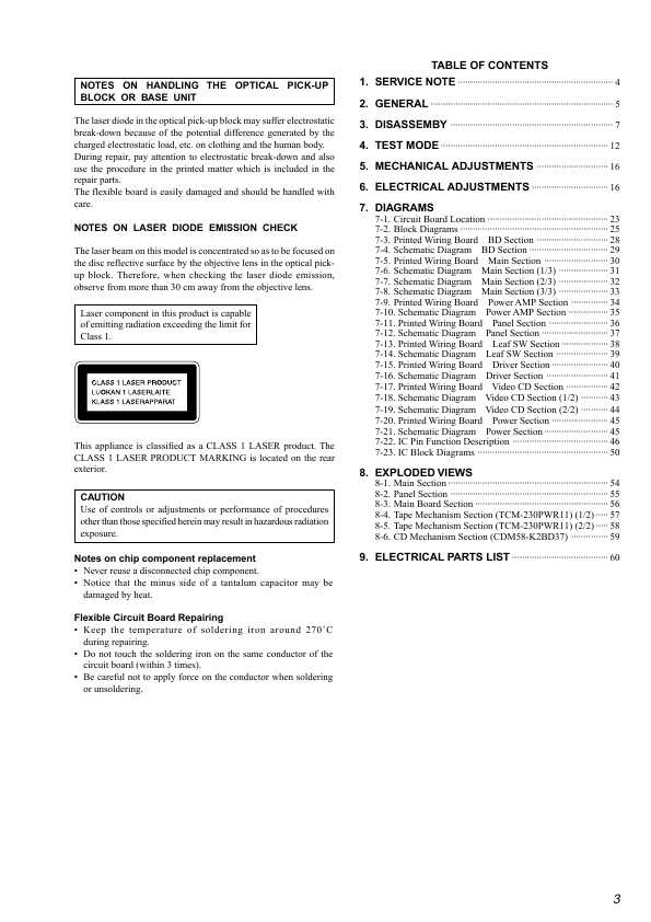 Сервисная инструкция Sony HCD-VX33 (MHC-VX33)