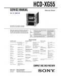 Сервисная инструкция Sony HCD-XG55 (LBT-XG55)