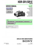 Сервисная инструкция Sony HDR-SR1E, Level 3