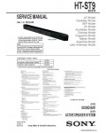 Сервисная инструкция SONY HT-ST9 V1.2