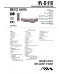 Сервисная инструкция Sony HV-DH10