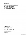Сервисная инструкция SONY HXR-MC88, NX80