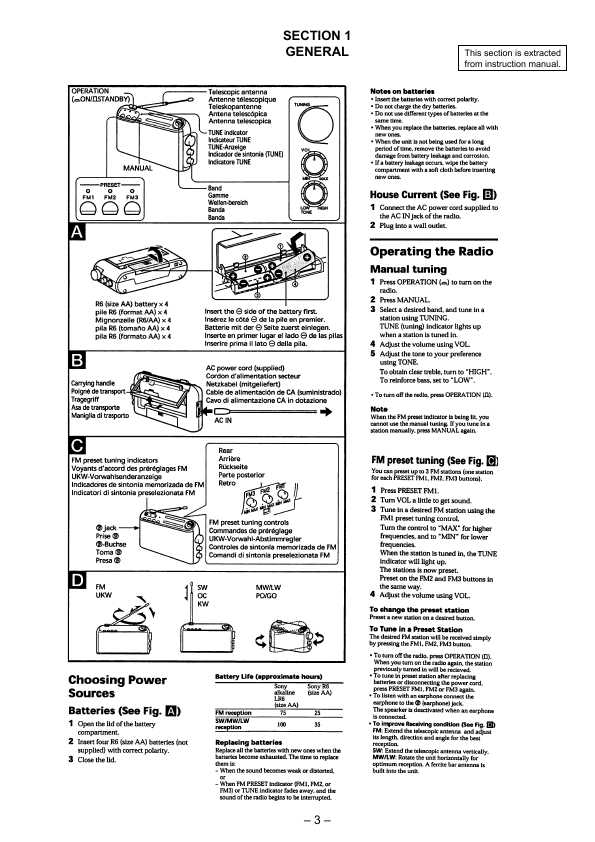 Сервисная инструкция Sony ICF-903L