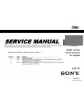 Сервисная инструкция SONY KD-49XE9005, GN3TR