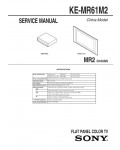 Сервисная инструкция Sony KE-MR61M2