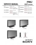 Сервисная инструкция Sony KLV-26S550A, KDL-32S550A, KDL-37S550A EX2T chassis