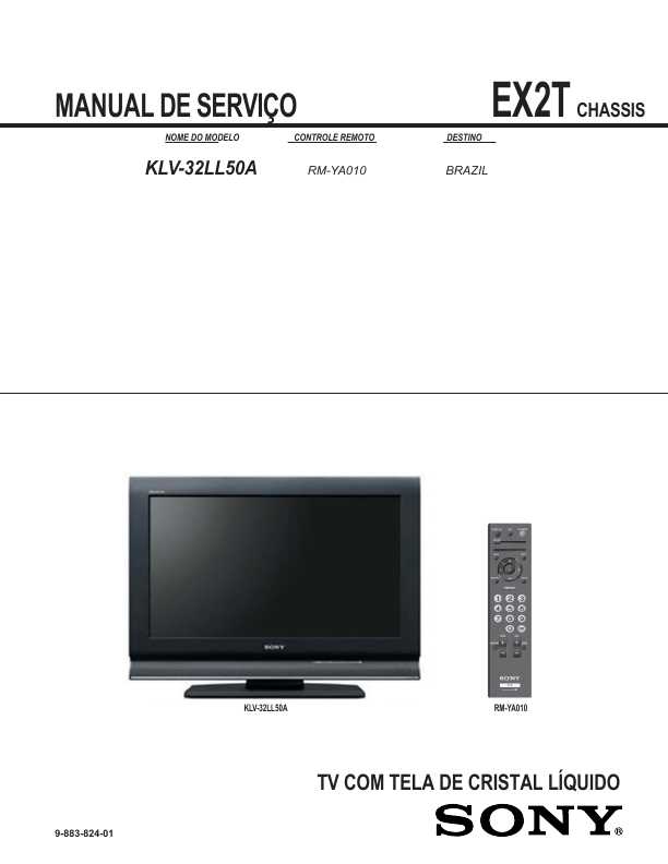 Сервисная инструкция Sony KLV-32LL50A