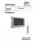 Сервисная инструкция Sony KV-28EW20E, FE-2
