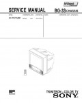 Сервисная инструкция Sony KV-TF21M80