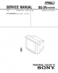 Сервисная инструкция Sony KV-XG25M50, BG-3R chassis