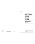 Сервисная инструкция SONY LLC-8000A