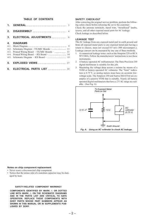 Сервисная инструкция Sony NTM-30