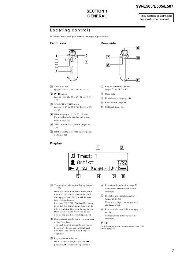 Сервисная инструкция Sony NW-E503, NW-E505, NW-E507