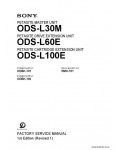 Сервисная инструкция SONY ODS-L30M, FSM., 1st-edition, REV.1
