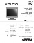 Сервисная инструкция Sony P-900 (F99 chassis)