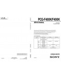 Сервисная инструкция Sony PCG-F480K, PCG-F490K