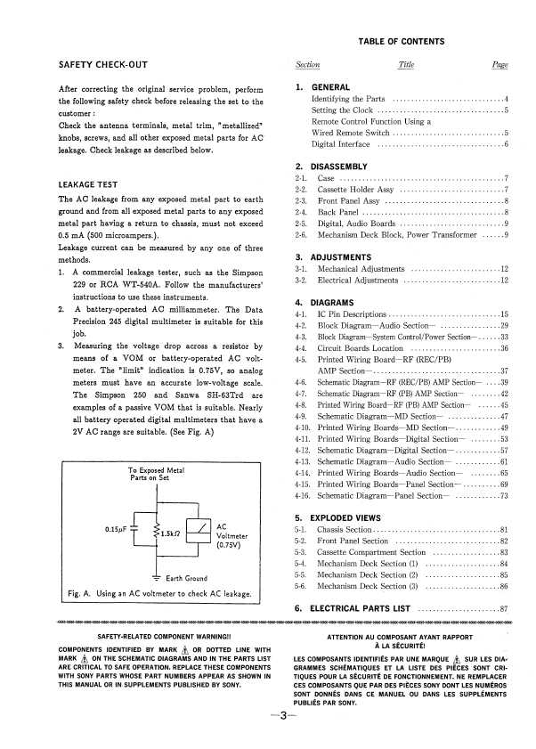 Сервисная инструкция Sony PCM-2800