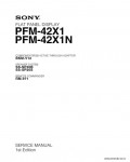 Сервисная инструкция SONY PFM-42X1