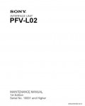 Сервисная инструкция SONY PFV-L02, MM