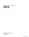 Сервисная инструкция SONY PIX1L