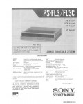 Сервисная инструкция SONY PS-FL3