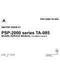 Сервисная инструкция Sony PSP-2000 TA-085 (level 3)