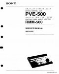Сервисная инструкция SONY PVE-500