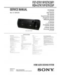 Сервисная инструкция Sony RDH-GTK11IP, RDH-GTK33IP
