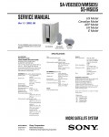Сервисная инструкция Sony SA-VE835ED, SA-WMS835
