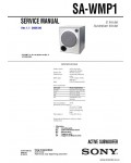 Сервисная инструкция SONY SA-WMP1 VER.1.1