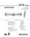 Сервисная инструкция Sony SAT-T60